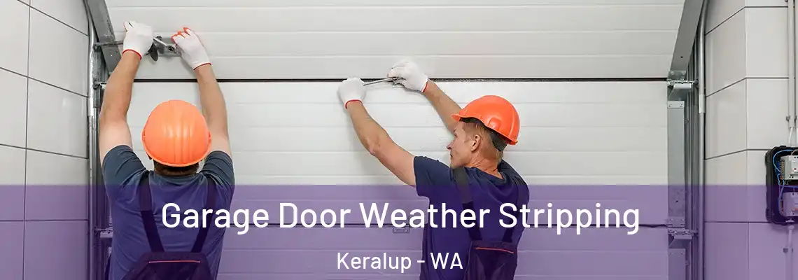  Garage Door Weather Stripping Keralup - WA
