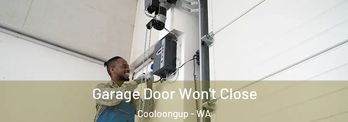 Garage Door Won't Close Cooloongup - WA