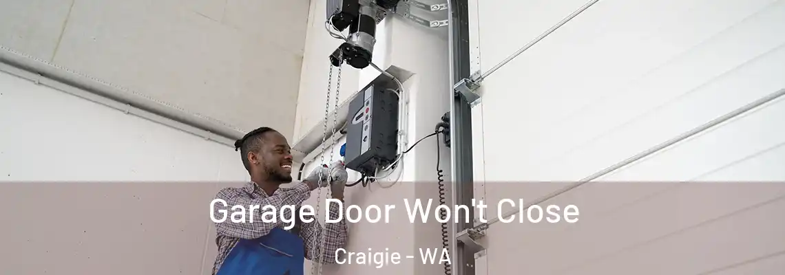  Garage Door Won't Close Craigie - WA