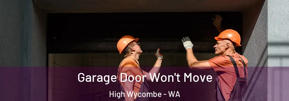 Garage Door Won't Move High Wycombe - WA