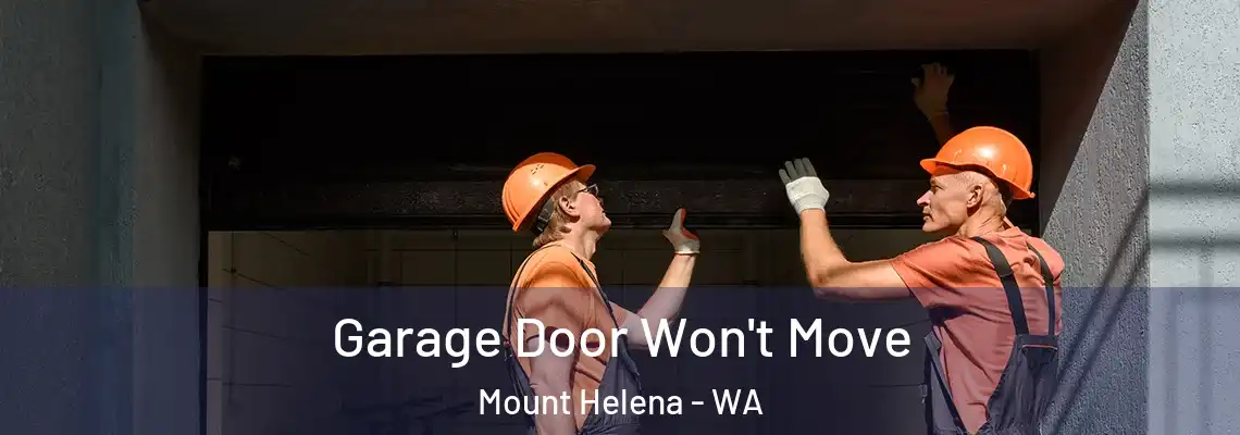  Garage Door Won't Move Mount Helena - WA