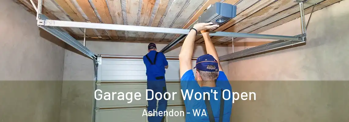  Garage Door Won't Open Ashendon - WA