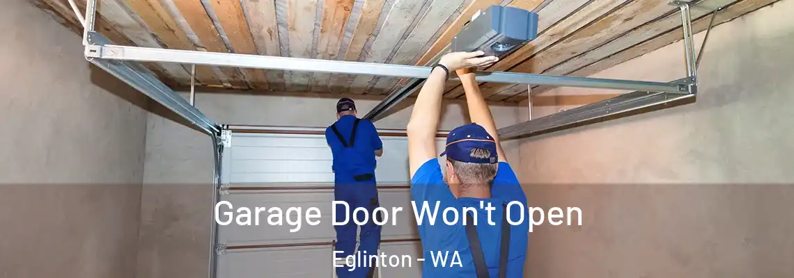 Garage Door Won't Open Eglinton - WA