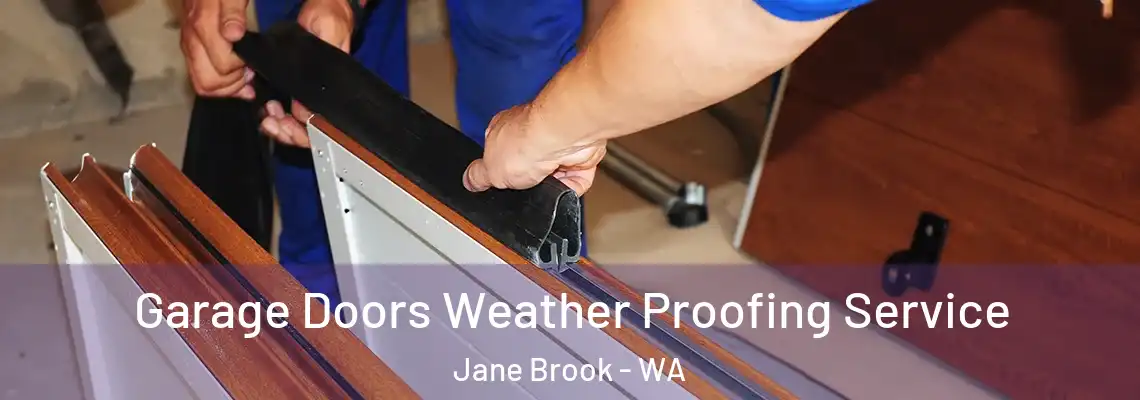  Garage Doors Weather Proofing Service Jane Brook - WA