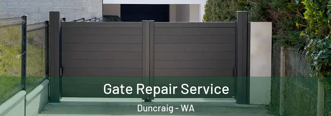  Gate Repair Service Duncraig - WA