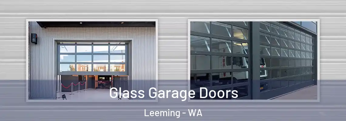  Glass Garage Doors Leeming - WA