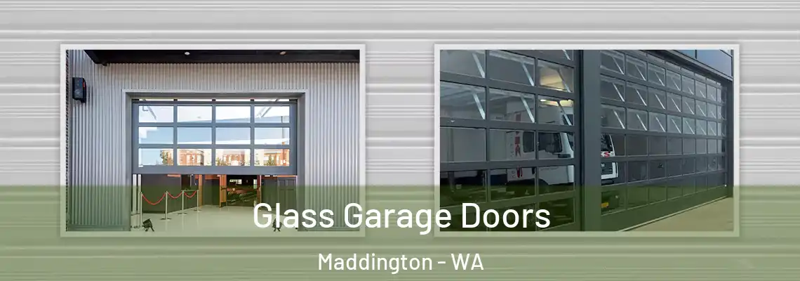  Glass Garage Doors Maddington - WA