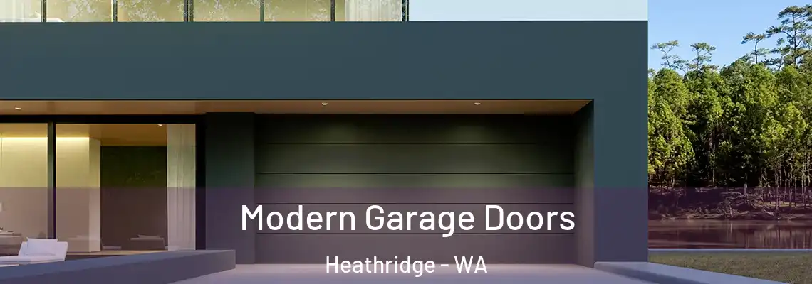  Modern Garage Doors Heathridge - WA