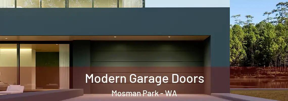  Modern Garage Doors Mosman Park - WA