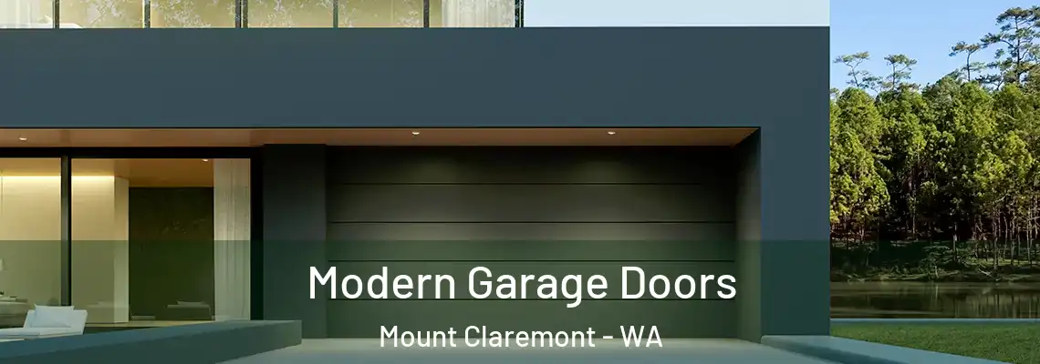 Modern Garage Doors Mount Claremont - WA