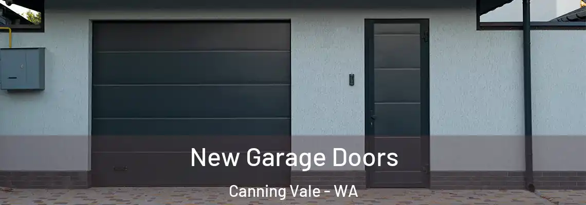  New Garage Doors Canning Vale - WA