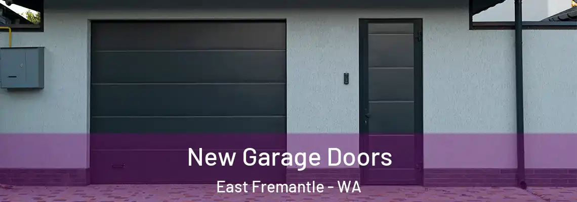  New Garage Doors East Fremantle - WA