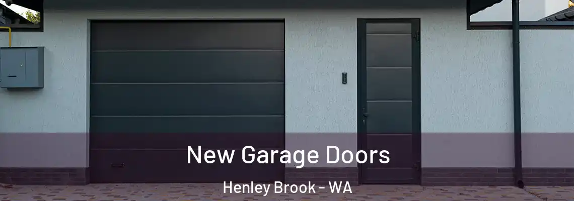  New Garage Doors Henley Brook - WA