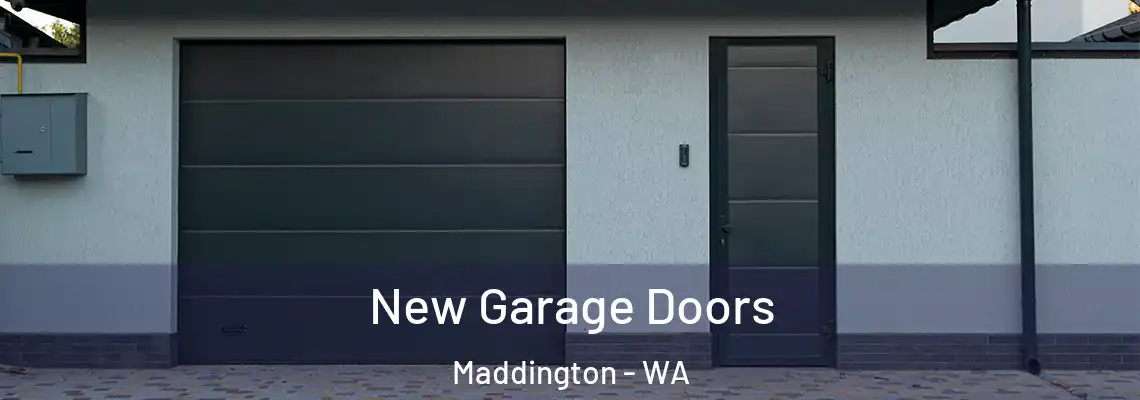  New Garage Doors Maddington - WA