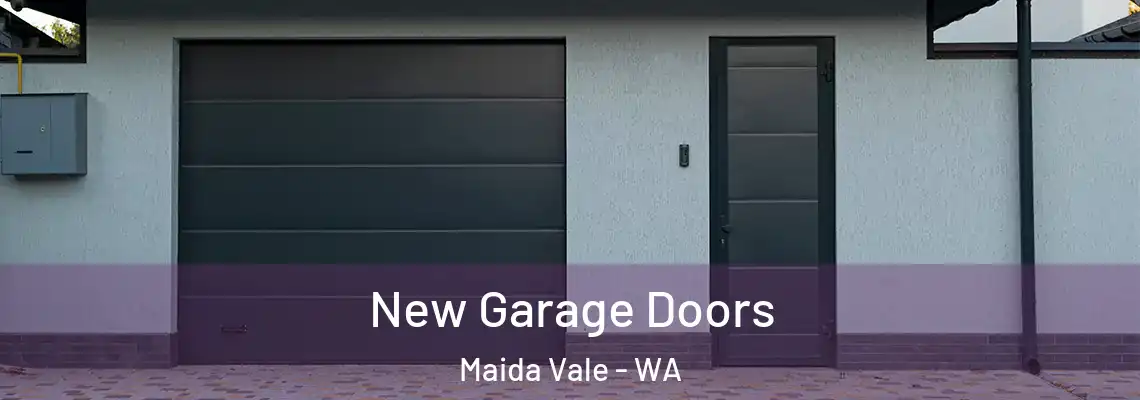  New Garage Doors Maida Vale - WA