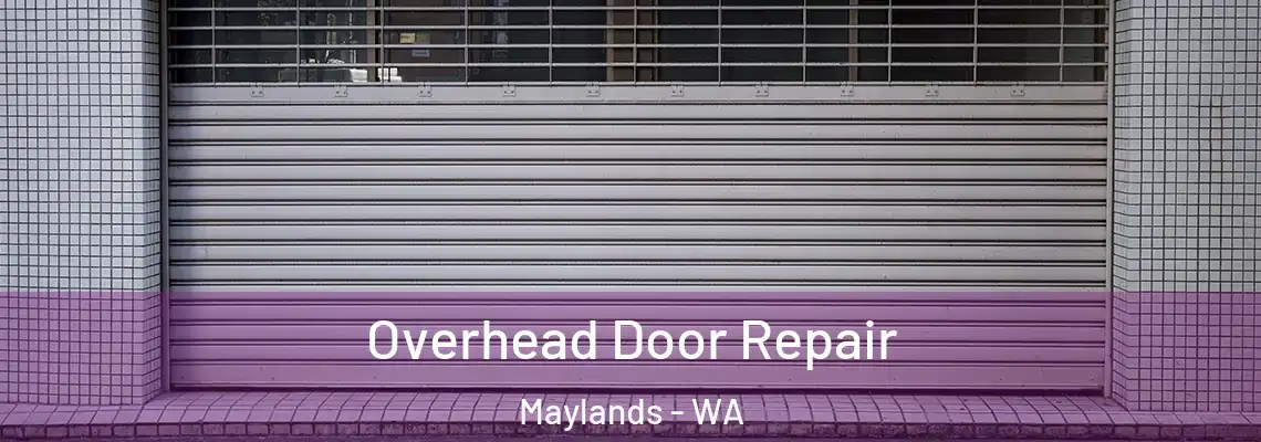  Overhead Door Repair Maylands - WA
