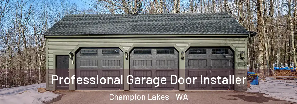 Professional Garage Door Installer Champion Lakes - WA