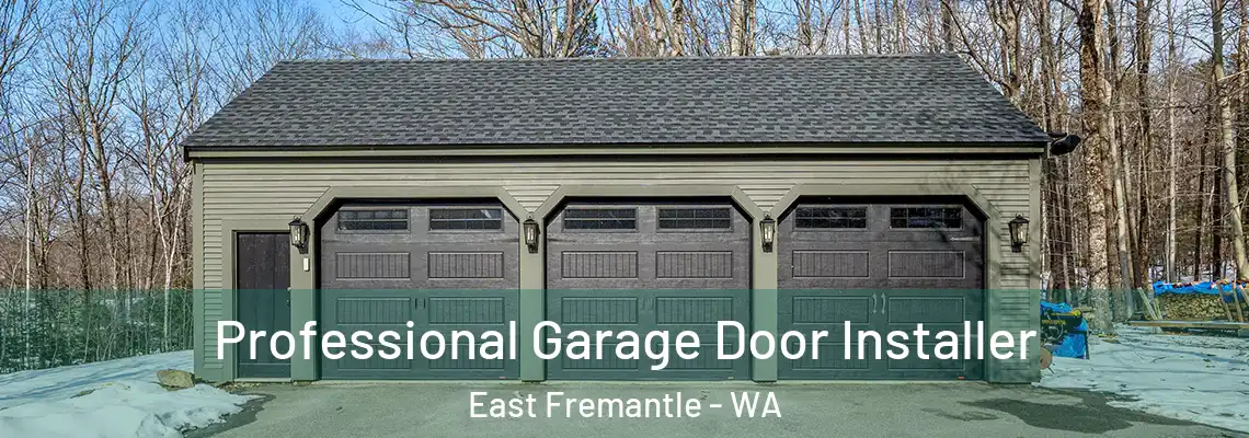  Professional Garage Door Installer East Fremantle - WA