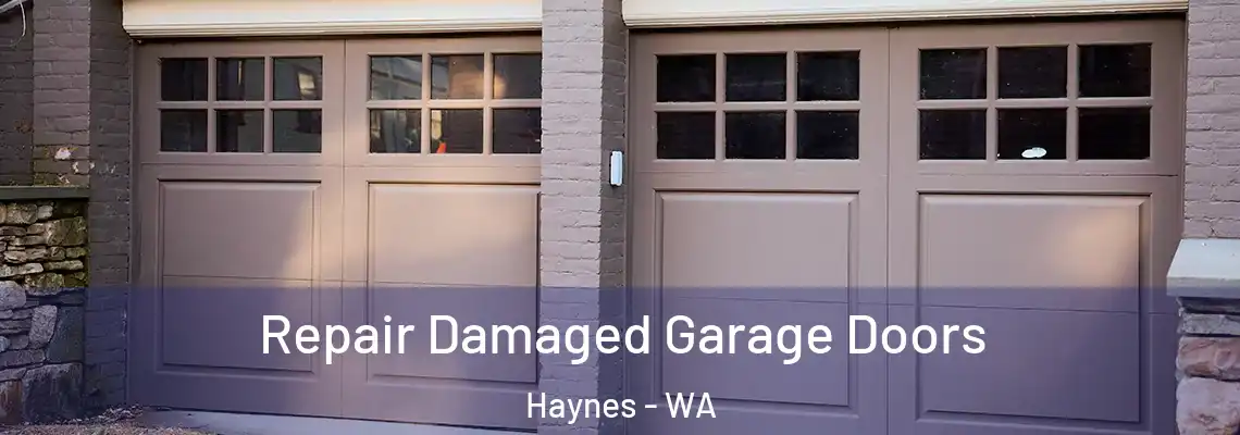  Repair Damaged Garage Doors Haynes - WA