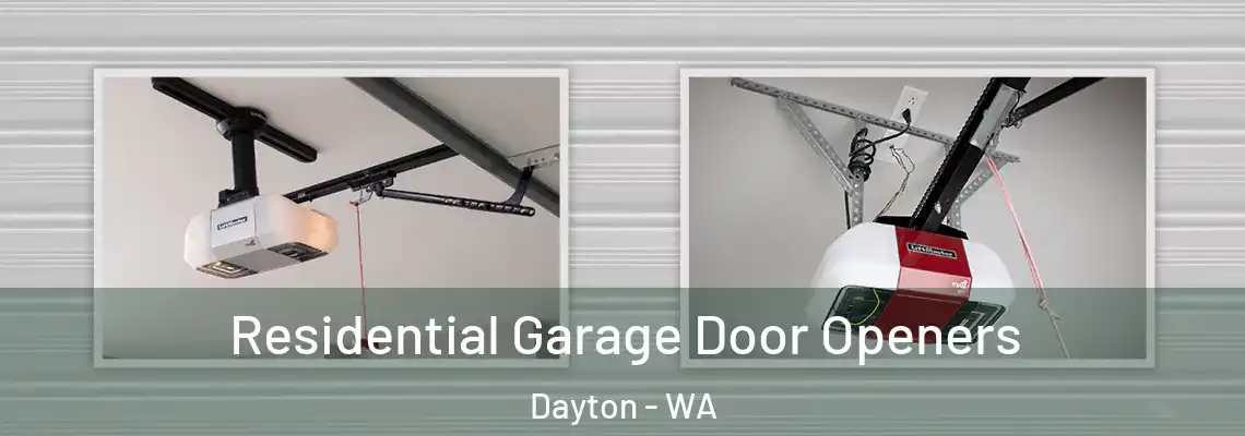  Residential Garage Door Openers Dayton - WA