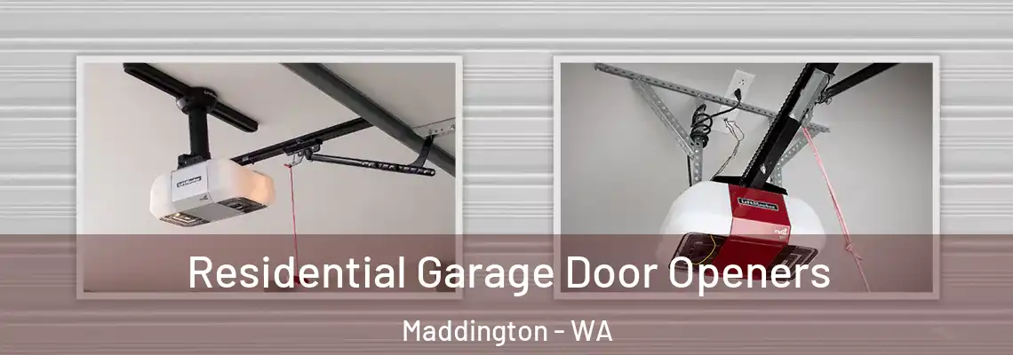  Residential Garage Door Openers Maddington - WA