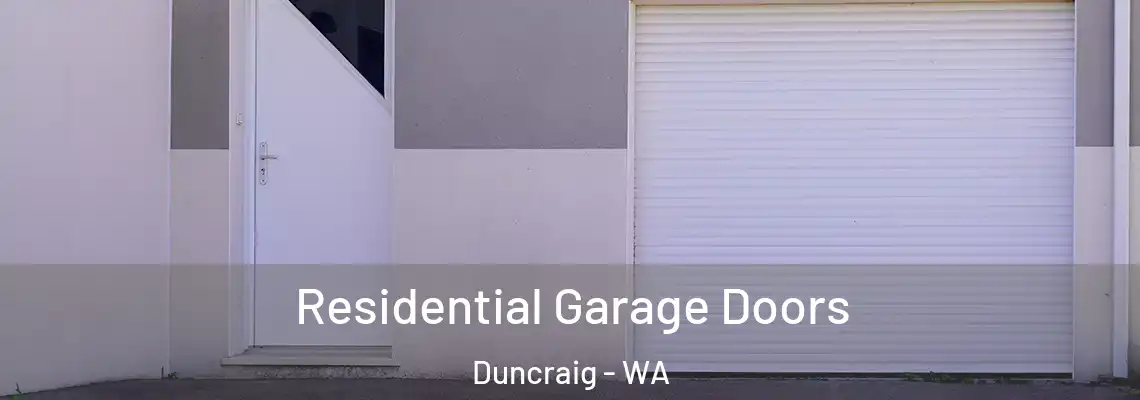 Residential Garage Doors Duncraig - WA