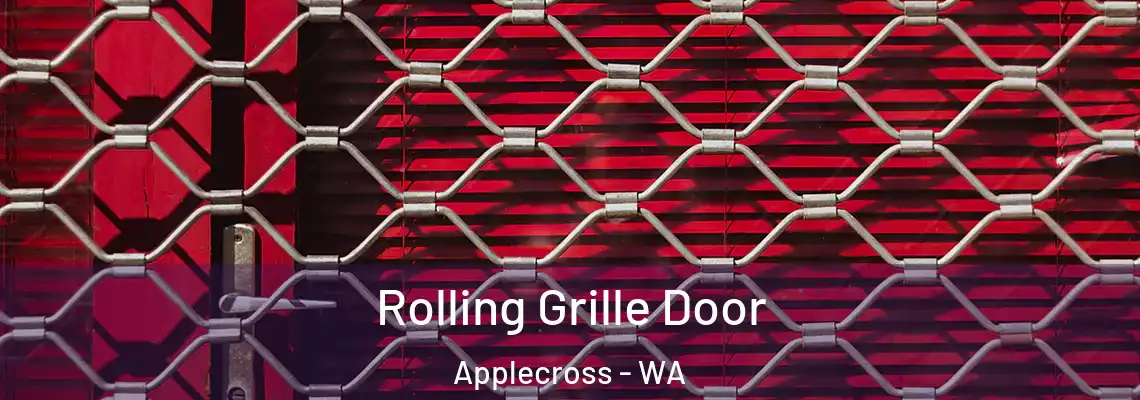  Rolling Grille Door Applecross - WA