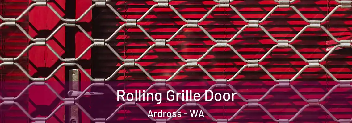  Rolling Grille Door Ardross - WA