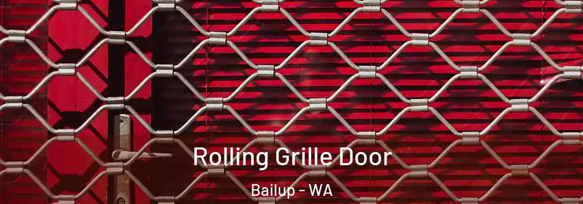  Rolling Grille Door Bailup - WA