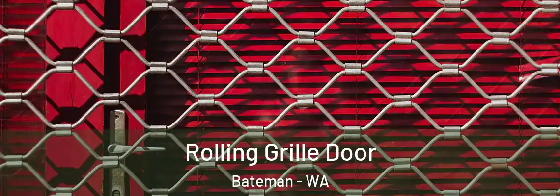  Rolling Grille Door Bateman - WA