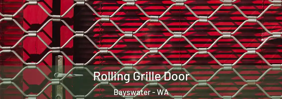  Rolling Grille Door Bayswater - WA