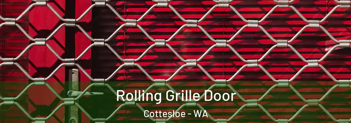  Rolling Grille Door Cottesloe - WA