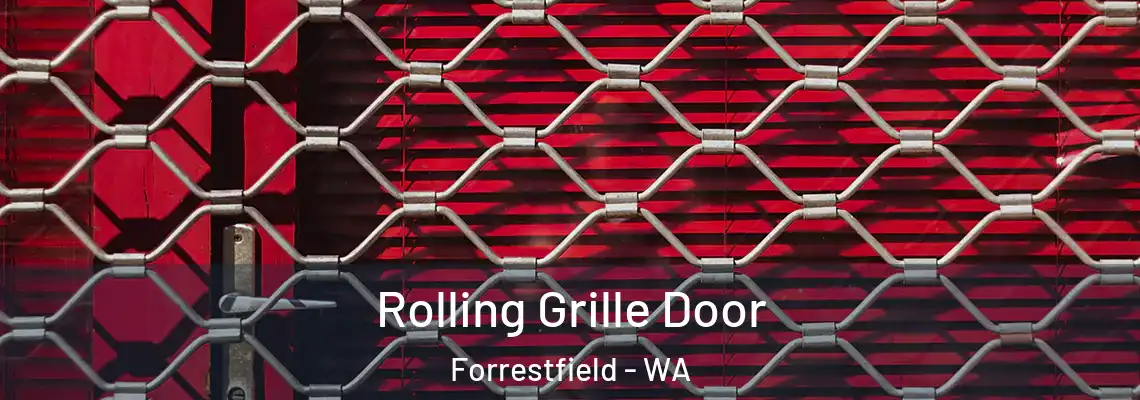  Rolling Grille Door Forrestfield - WA