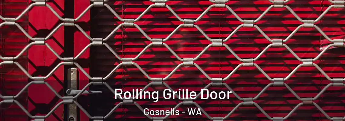  Rolling Grille Door Gosnells - WA