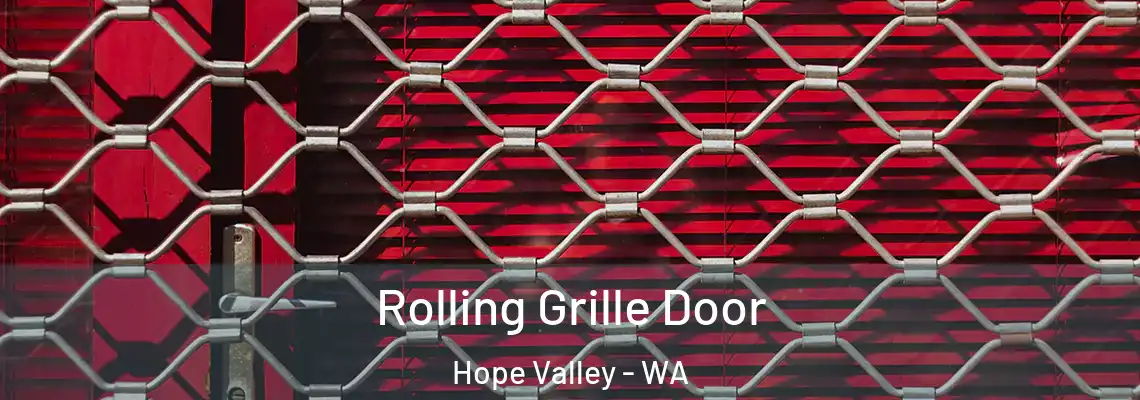 Rolling Grille Door Hope Valley - WA