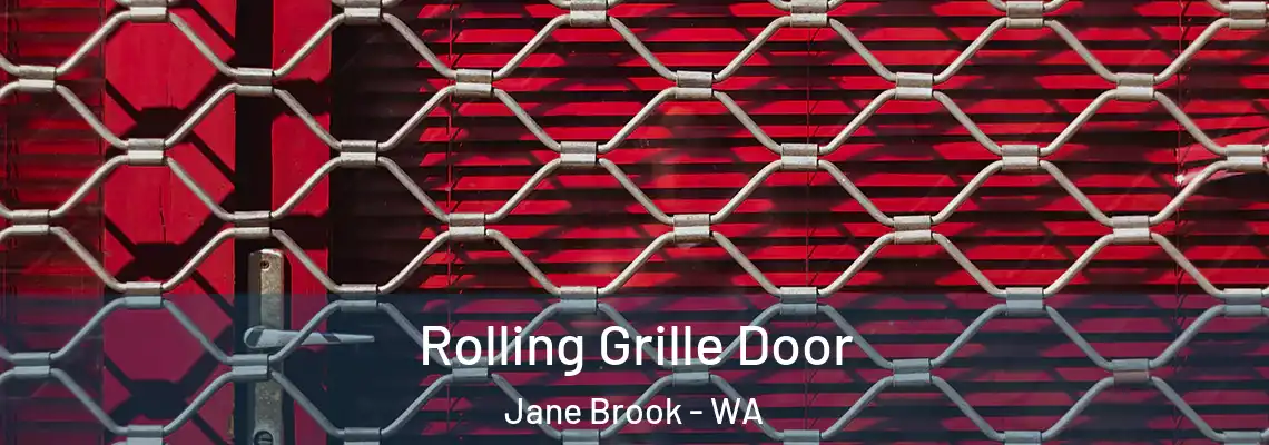  Rolling Grille Door Jane Brook - WA