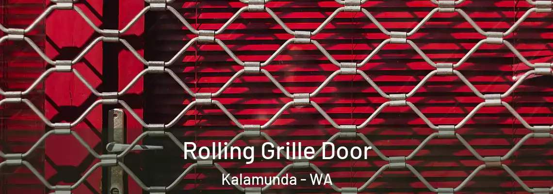  Rolling Grille Door Kalamunda - WA
