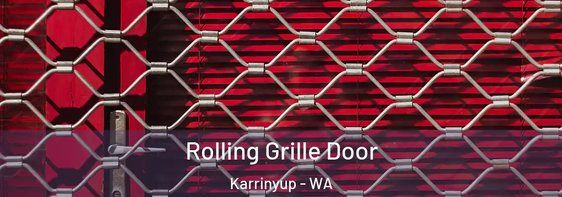  Rolling Grille Door Karrinyup - WA