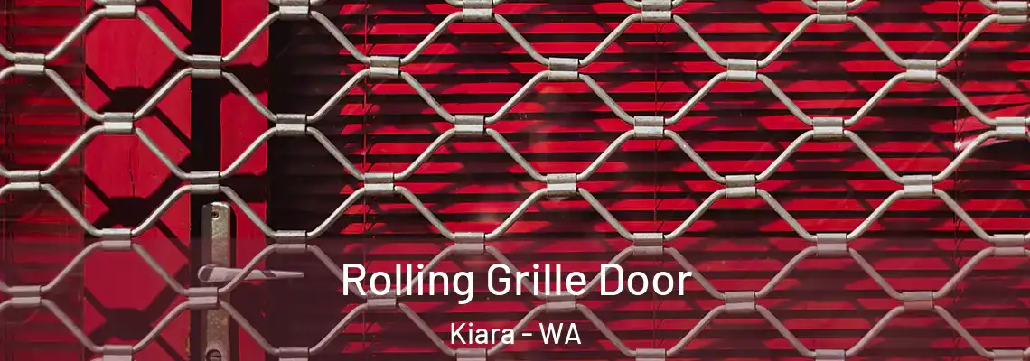  Rolling Grille Door Kiara - WA