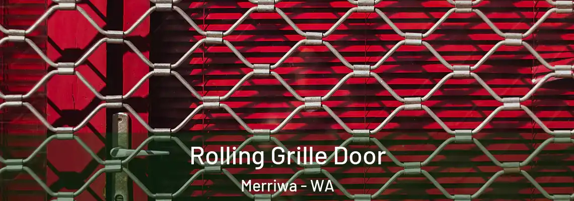  Rolling Grille Door Merriwa - WA