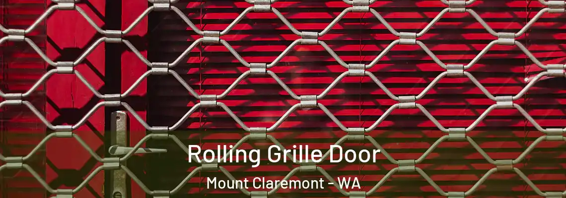  Rolling Grille Door Mount Claremont - WA
