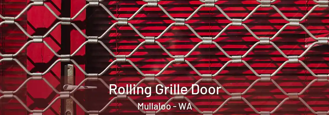  Rolling Grille Door Mullaloo - WA