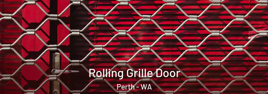  Rolling Grille Door Perth - WA