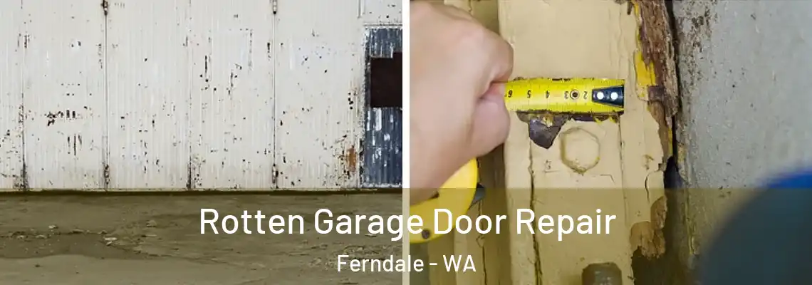  Rotten Garage Door Repair Ferndale - WA