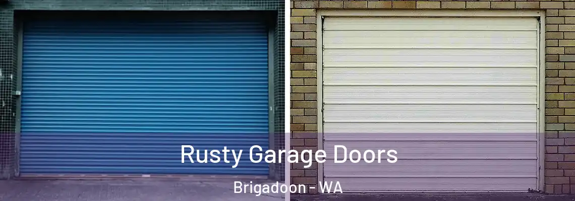  Rusty Garage Doors Brigadoon - WA