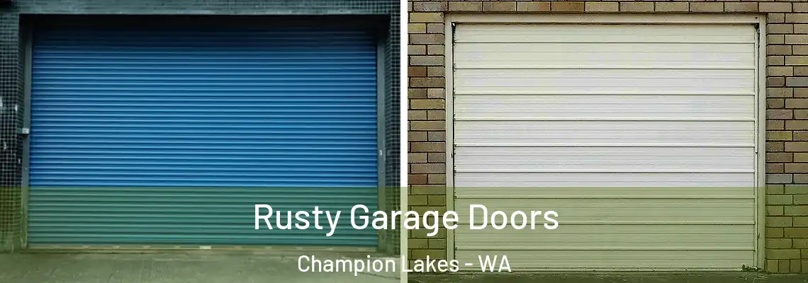  Rusty Garage Doors Champion Lakes - WA