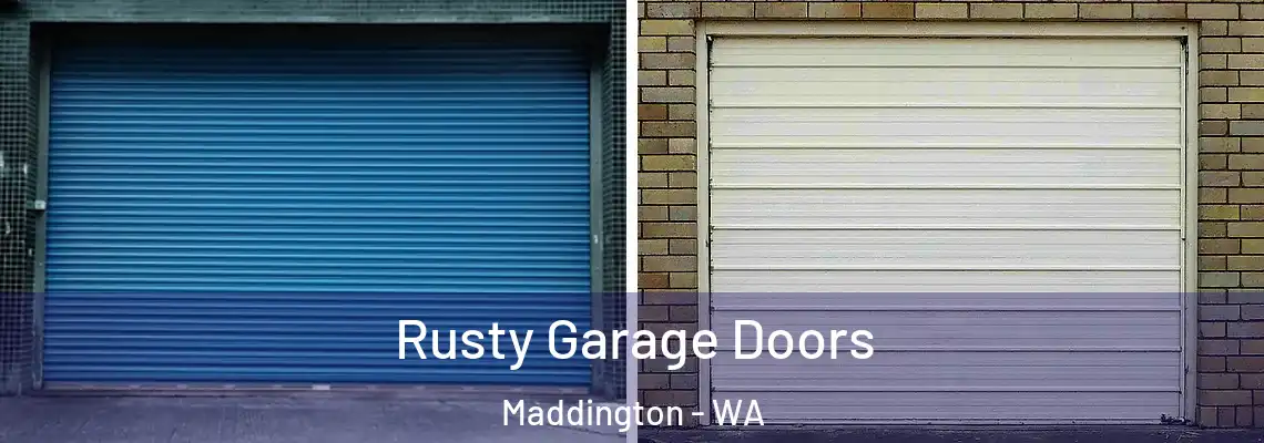  Rusty Garage Doors Maddington - WA