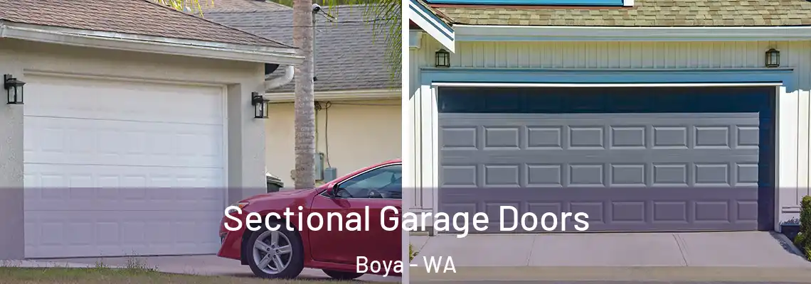  Sectional Garage Doors Boya - WA