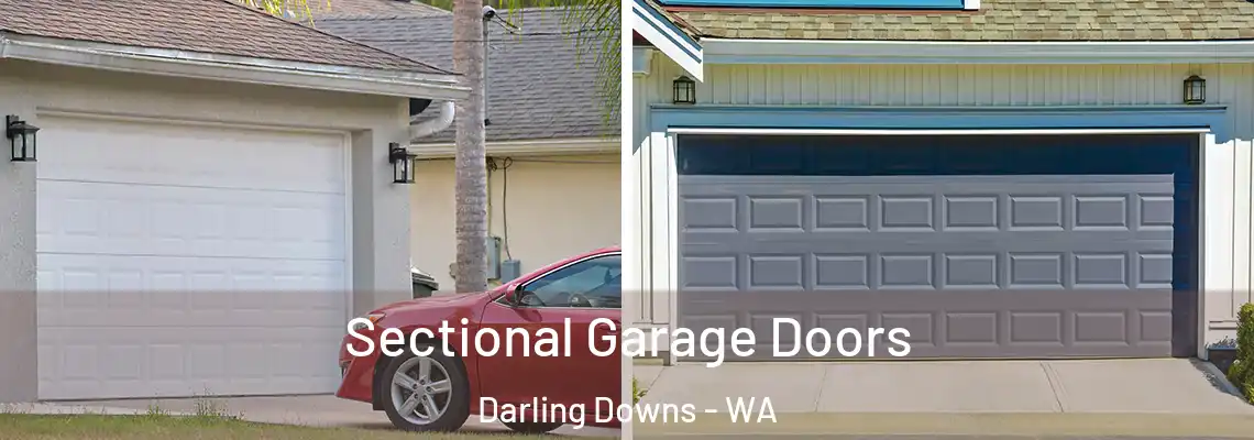  Sectional Garage Doors Darling Downs - WA