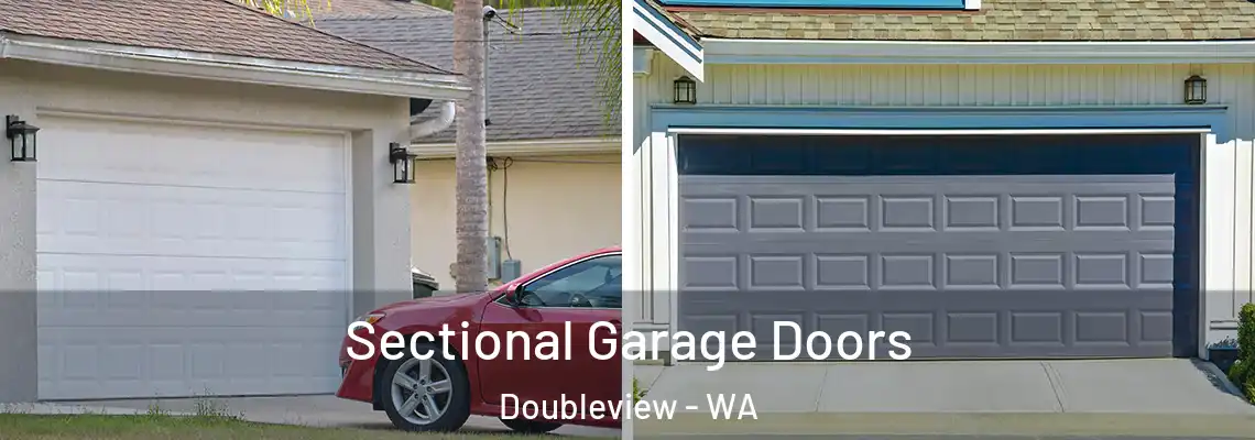  Sectional Garage Doors Doubleview - WA
